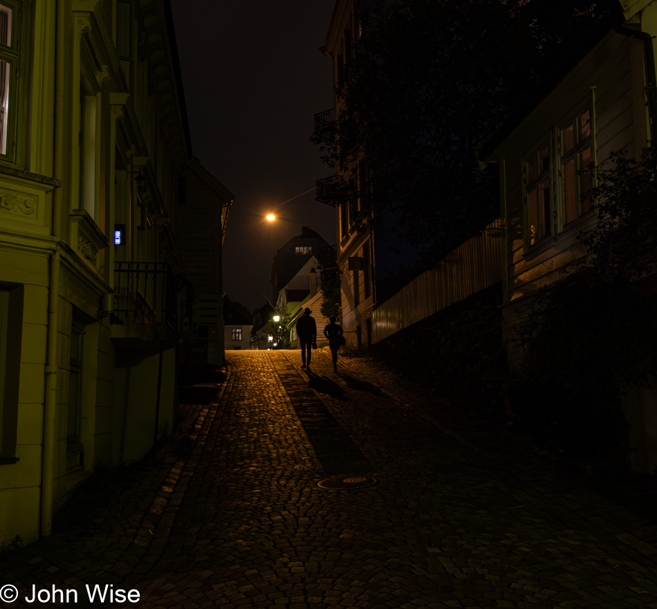 Sandviken neighborhood of Bergen, Norway