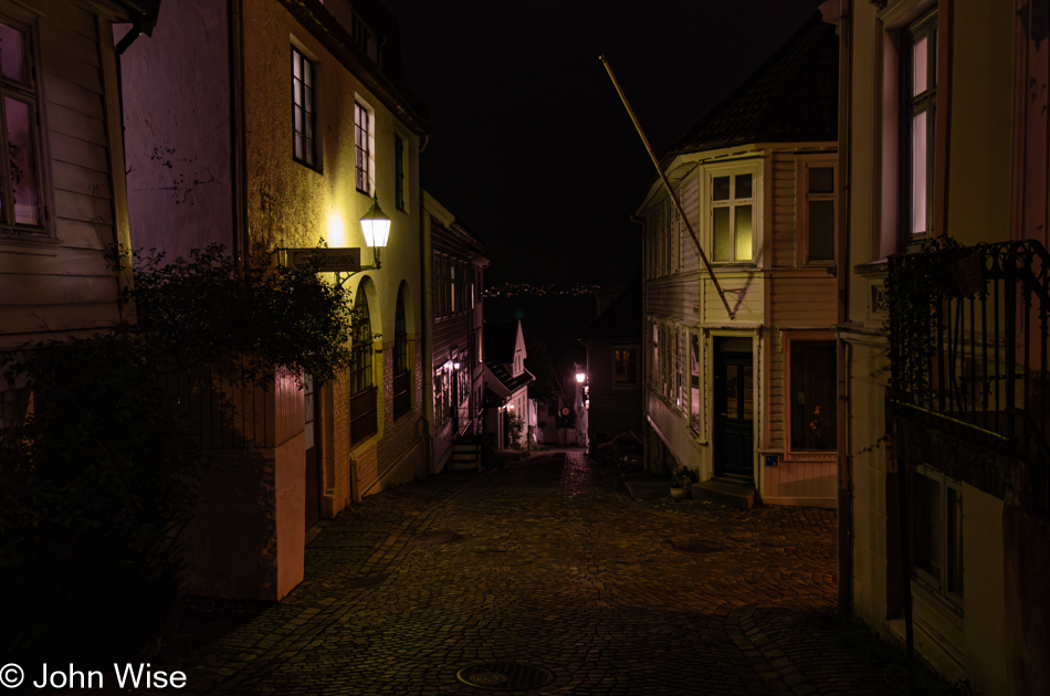 Sandviken neighborhood of Bergen, Norway