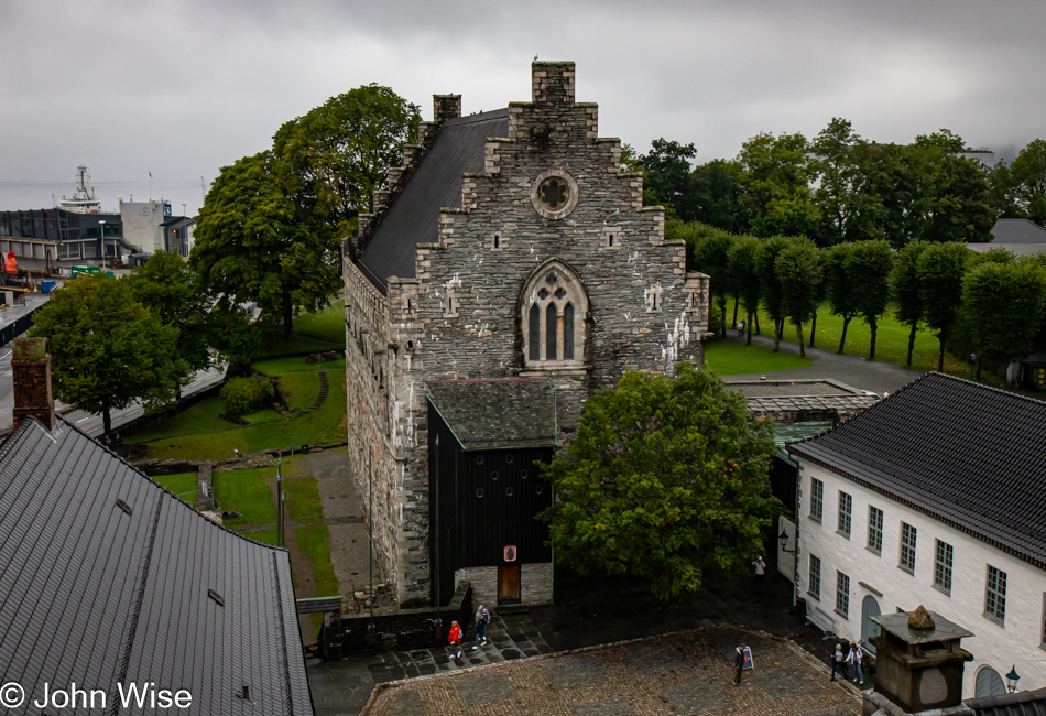 Haakon's Hall at Bergenhus Fortress in Bergen, Norway