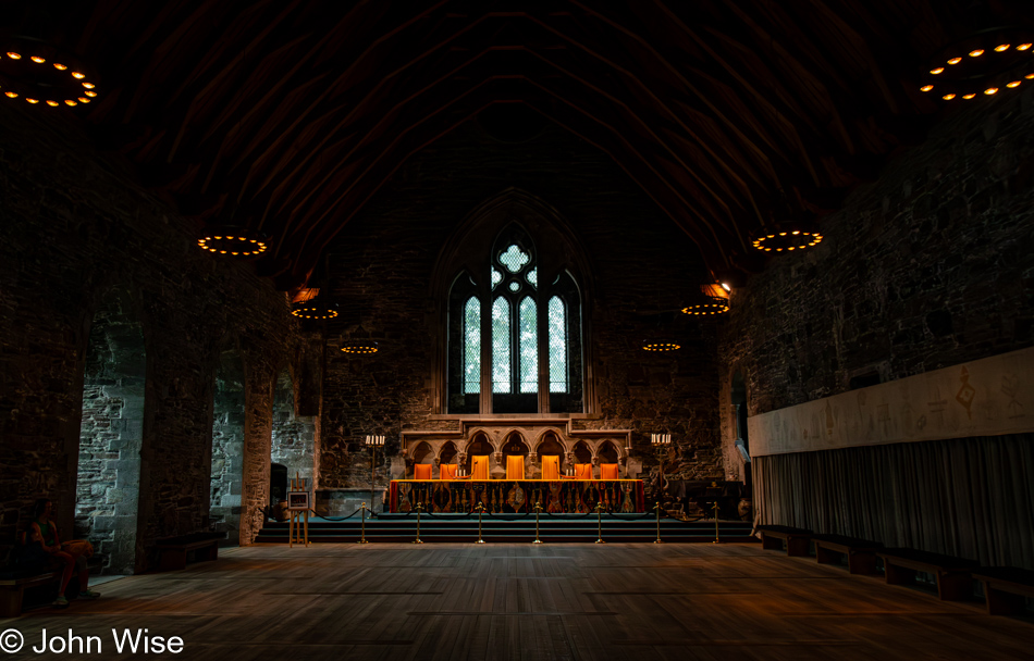 Haakon's Hall at Bergenhus Fortress in Bergen, Norway