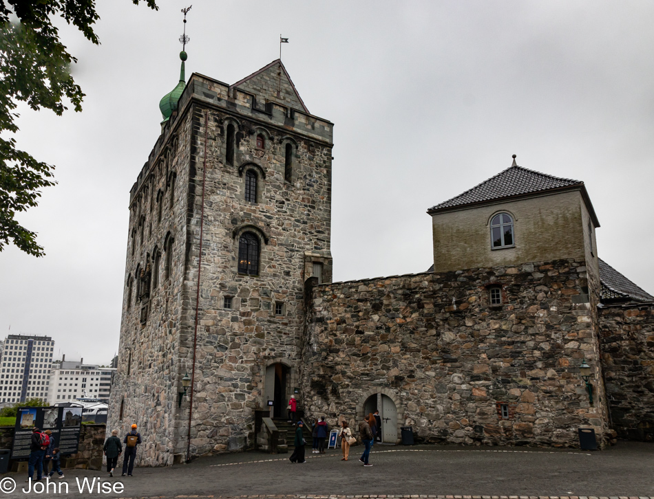 Rosenkrantz Tower at Bergenhus Fortress in Bergen, Norway