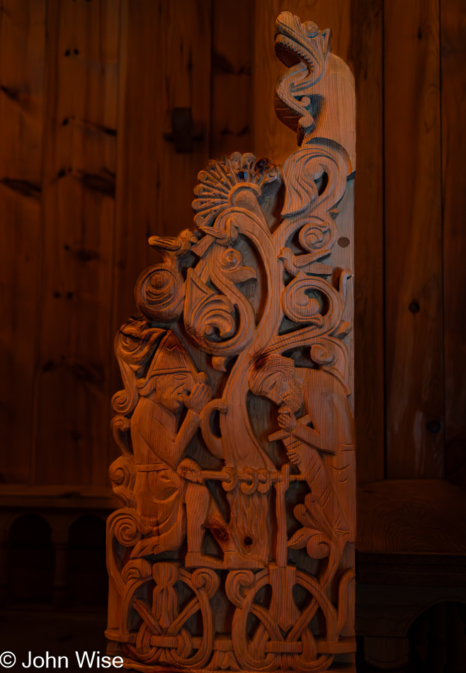 Fantoft Stave Church in Bergen, Norway