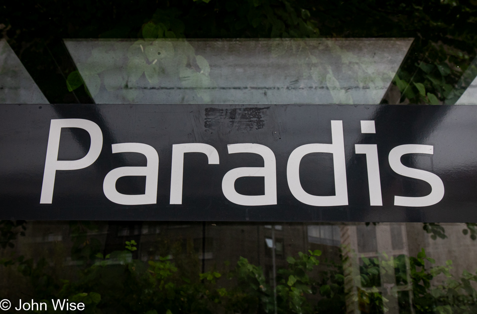 Paradis Tram Stop in Bergen, Norway