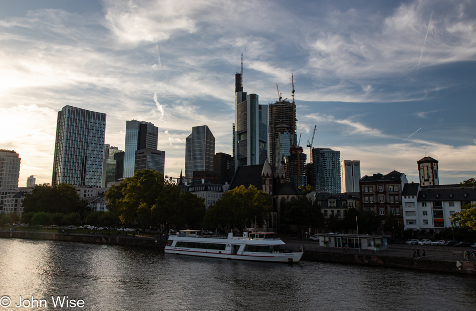 Main River in Frankfurt, Germany