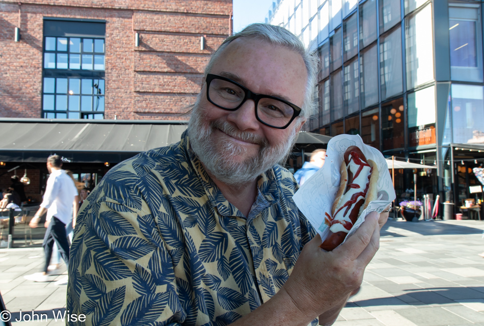 John Wise at Aker Brygge in Oslo, Norway