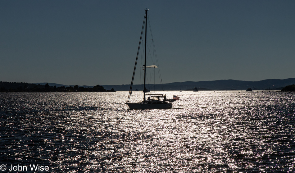 Inner fjord in Oslo, Norway