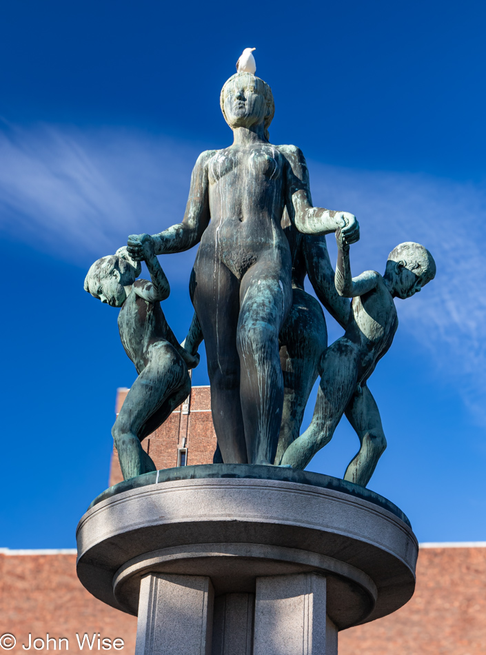 City Hall Square in Oslo, Norway