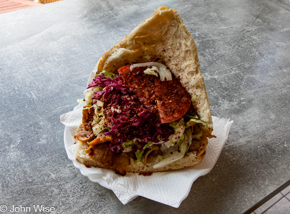 Döner Kebab in Frankfurt, Germany