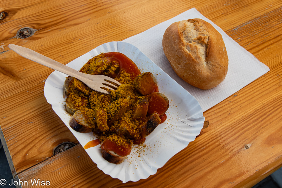 Currywurst in Königstein im Taunus near Frankfurt, Germany