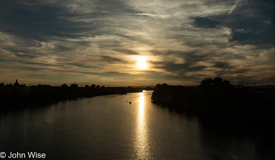 Main River in Frankfurt, Germany