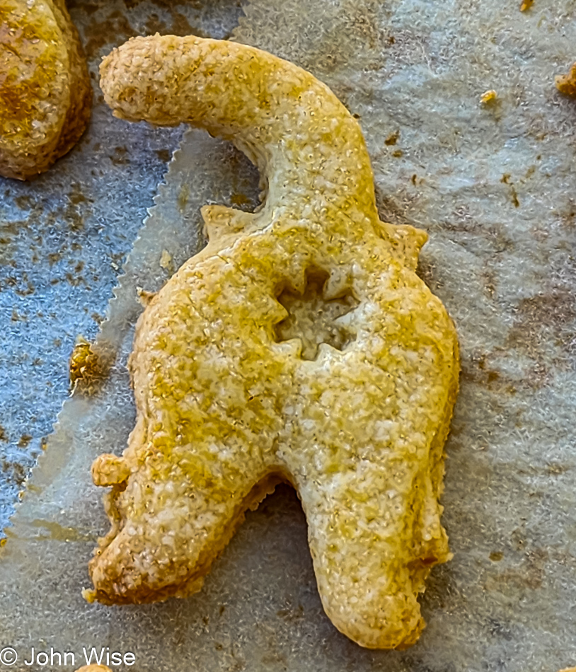 Christmas Cookies, Cat Butt Style