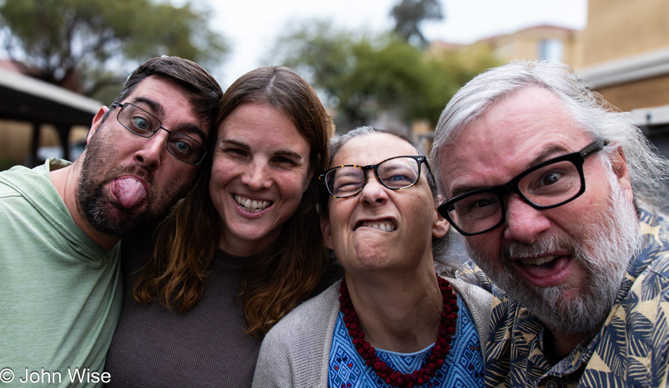 Caleb and Jessica Aldridge, Caroline Wise and John Wise in Phoenix, Arizona