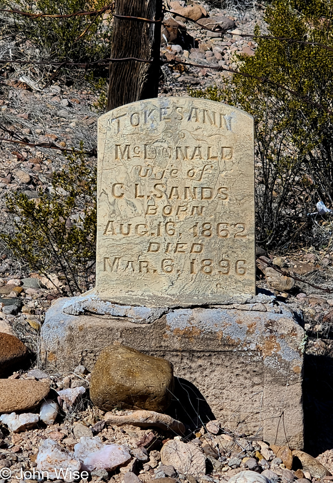 Old Cemetary in Duncan, Arizona