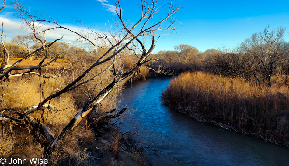 Gila River in Duncan, Arizona