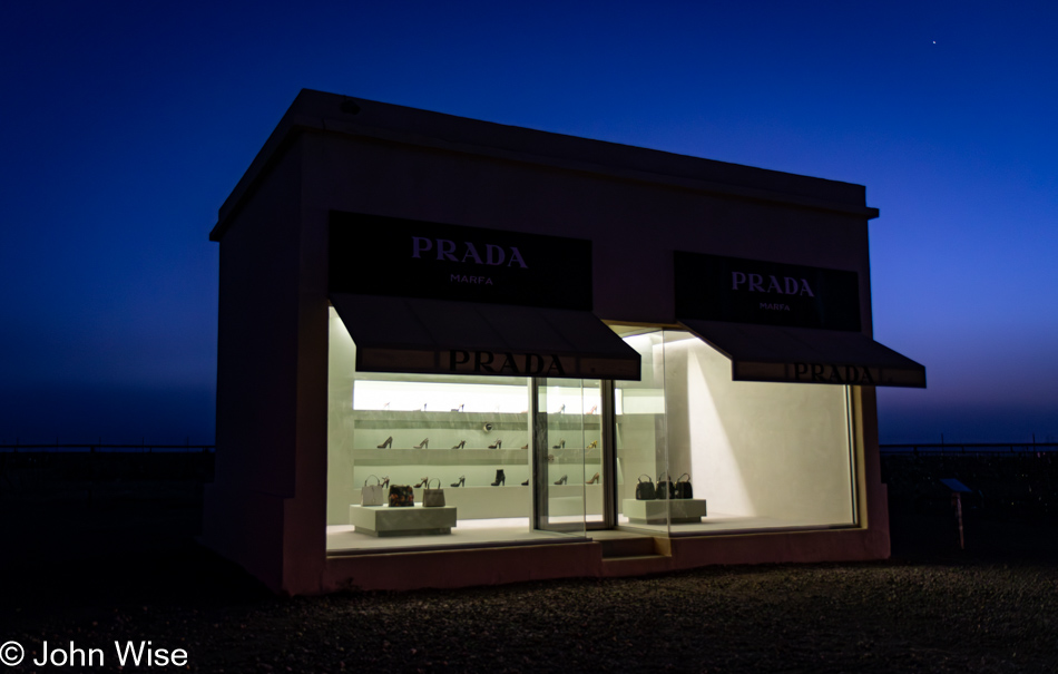 Prada Store in Marfa, Texas