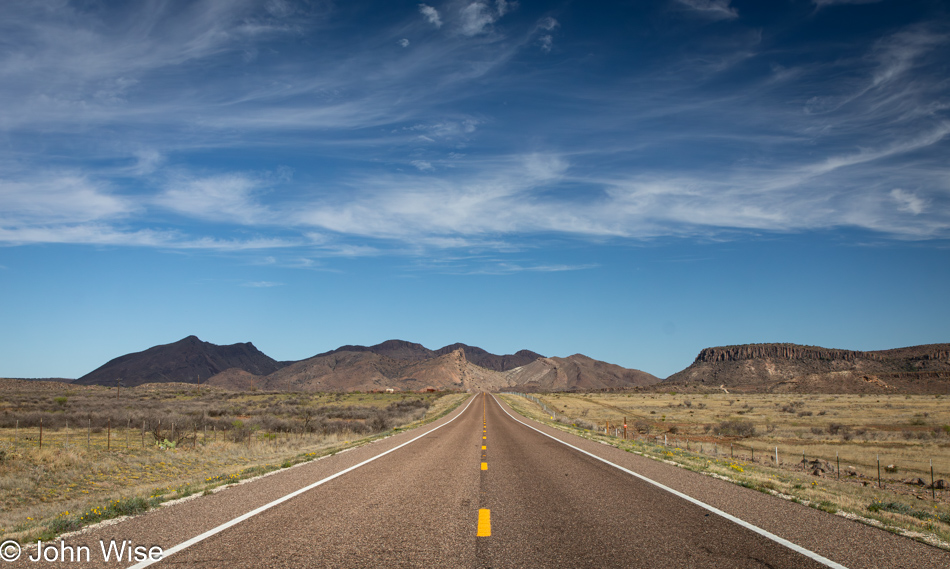 North of Alpine, Texas