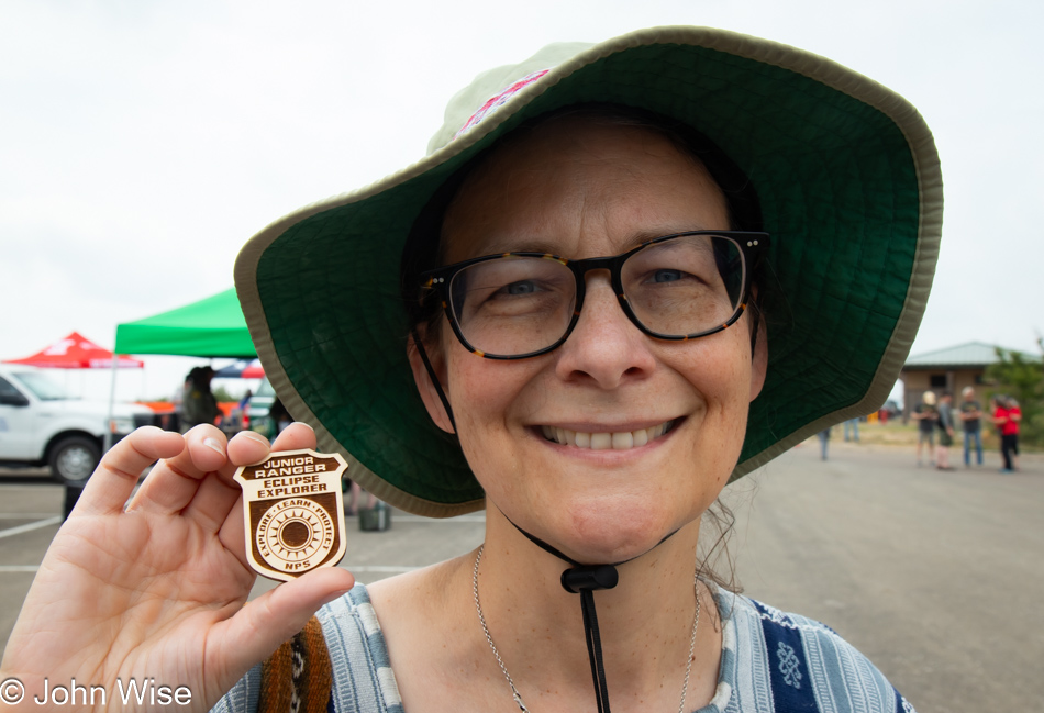 Caroline Wise at Amistad Reservoir in Del Rio, Texas