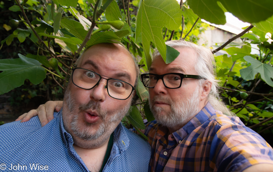 Olaf Finkbeiner and John Wise in Frankfurt, Germany