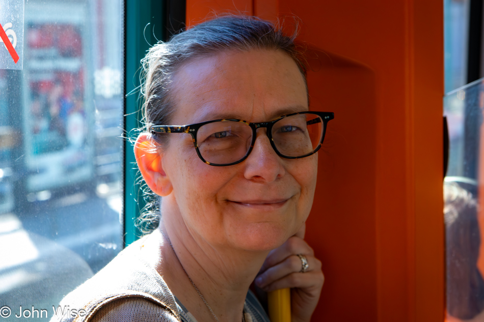 Caroline Wise in Frankfurt, Germany