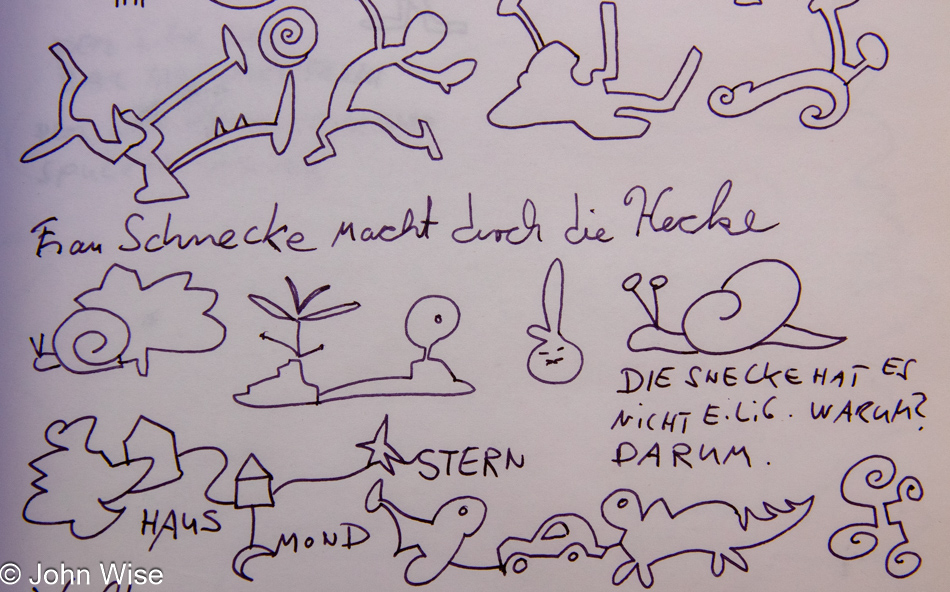 Doodles from Michael Geesman in Gelnhausen, Germany