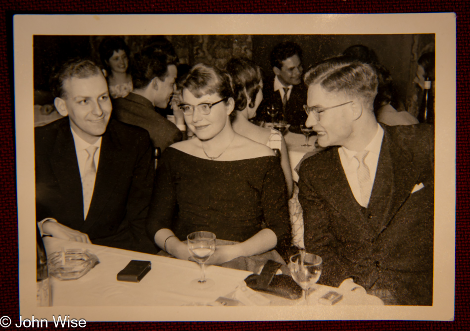 Hanns Engelhardt, Jutta Engelhardt nee Linnenkohl and unknown