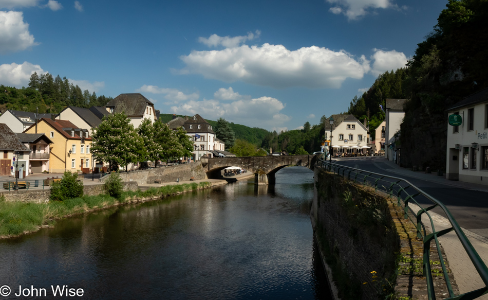 River Our in Vianden, Luxembourg