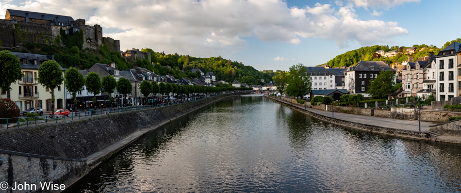On the River Semois in Bouillon, Belgium